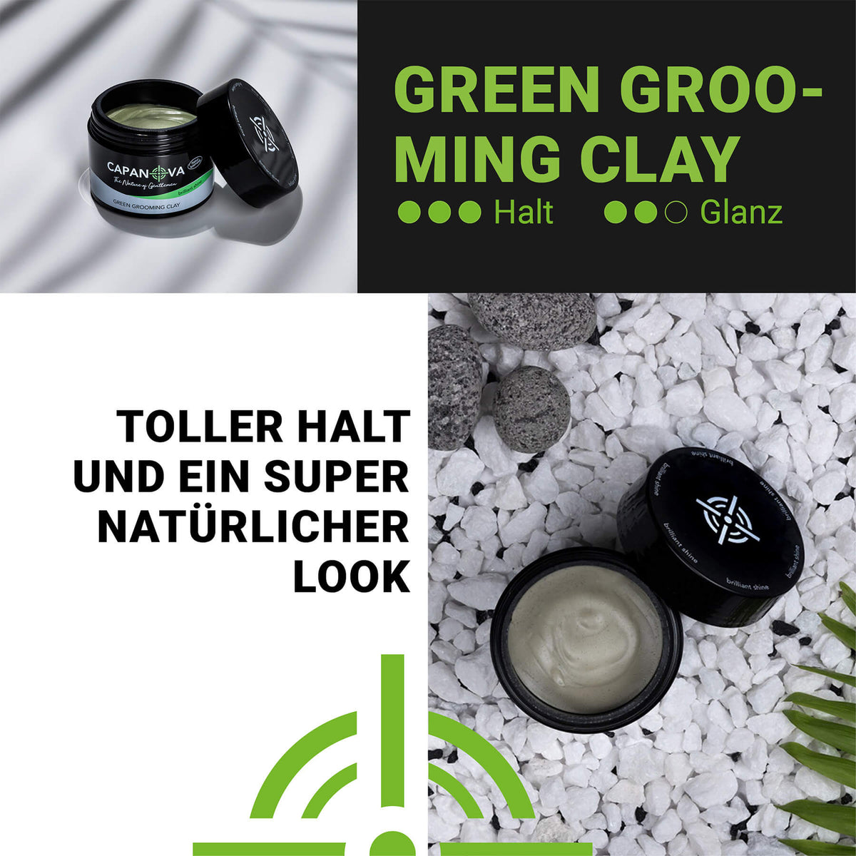 Green Grooming Clay
